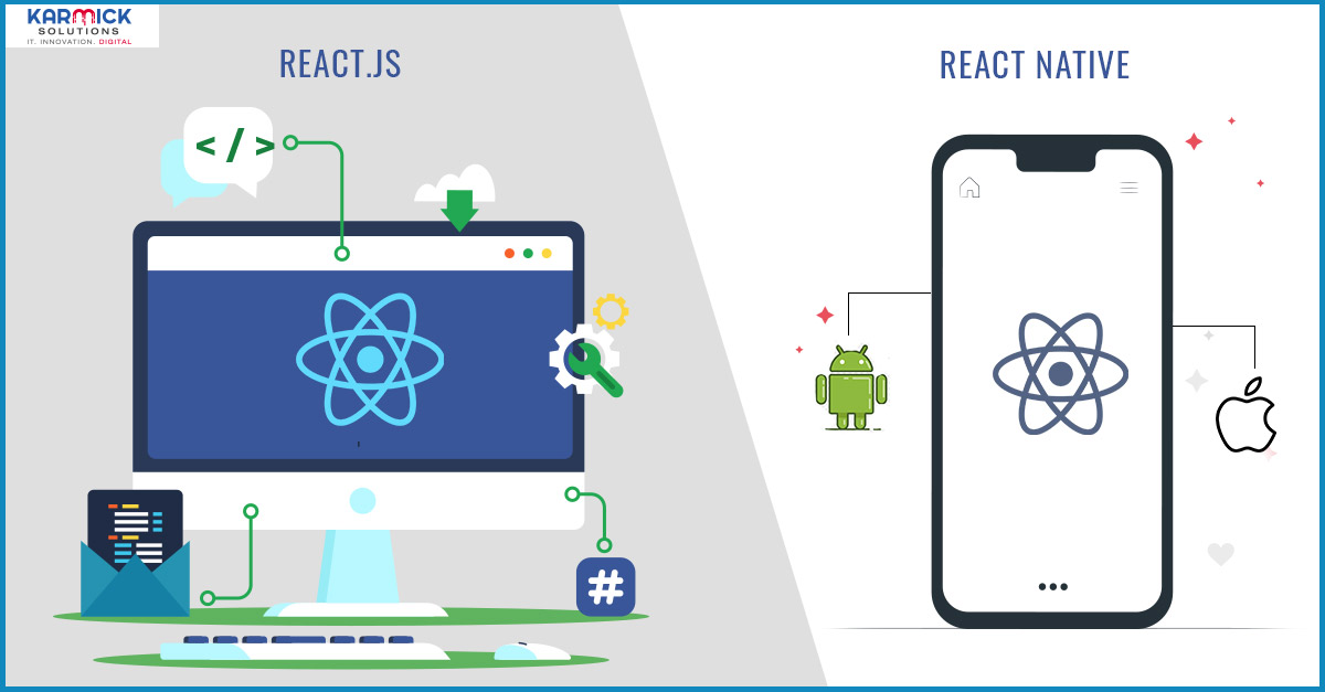 open react native app in android studio