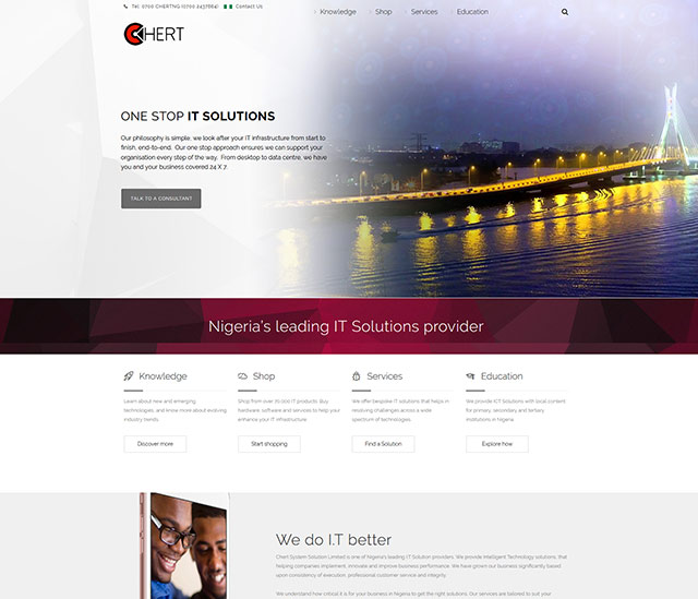 Magento website development portfolio