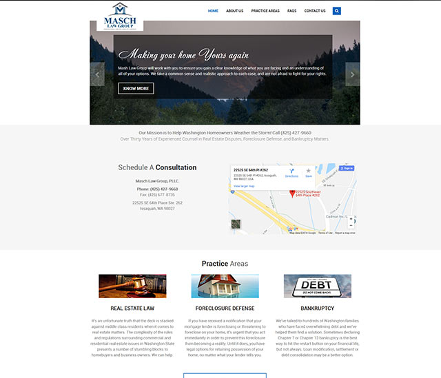 Wordpress website responsive design and development portfolio
