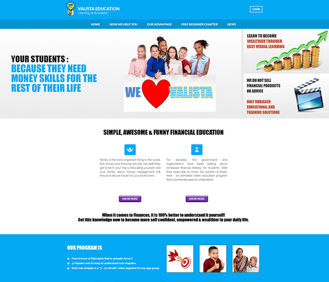 Wordpress website responsive design and development portfolio